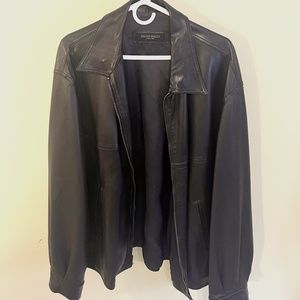 Bruno Magli Leather Jacket (Vintage)